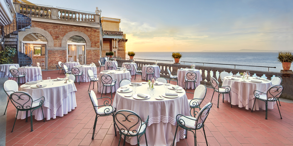 Terrazza Bosquet fine dining atmosphere